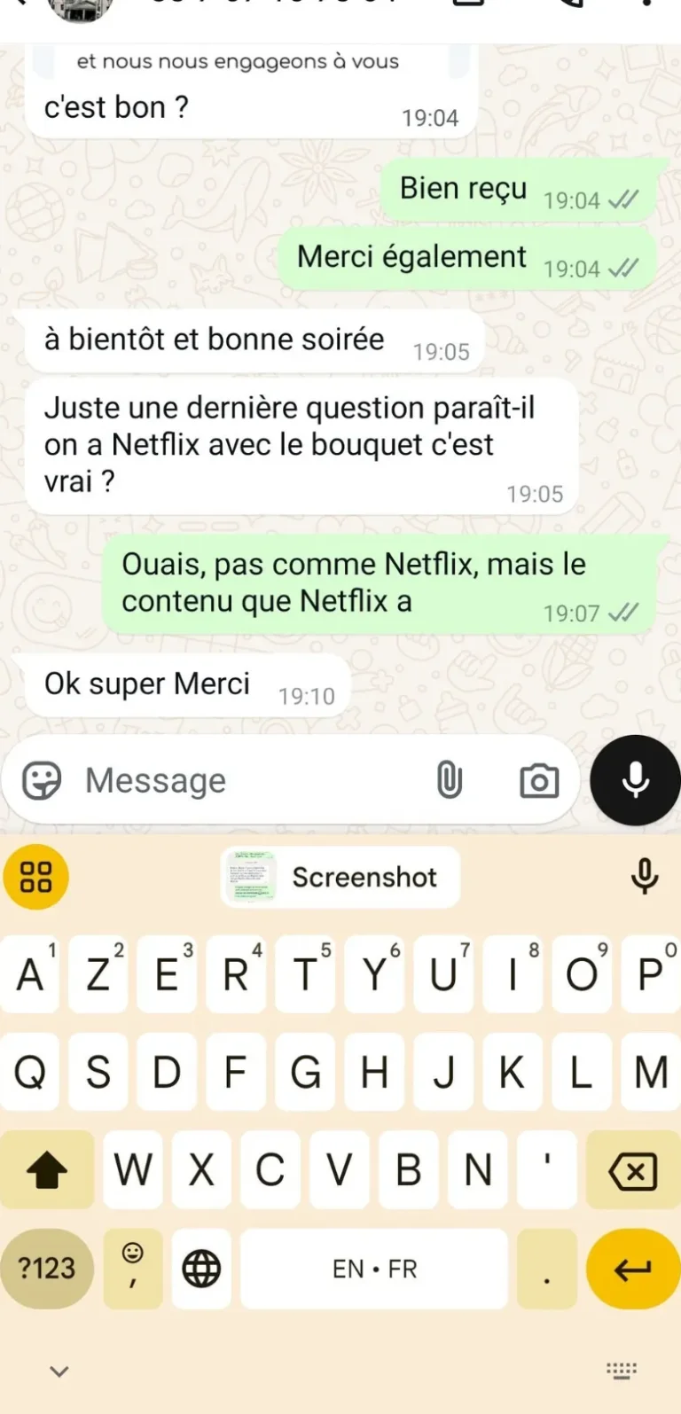 VIP IPTV | Le Meilleur abonnement IPTV France 2026 23 avis-client-whatsapp-2