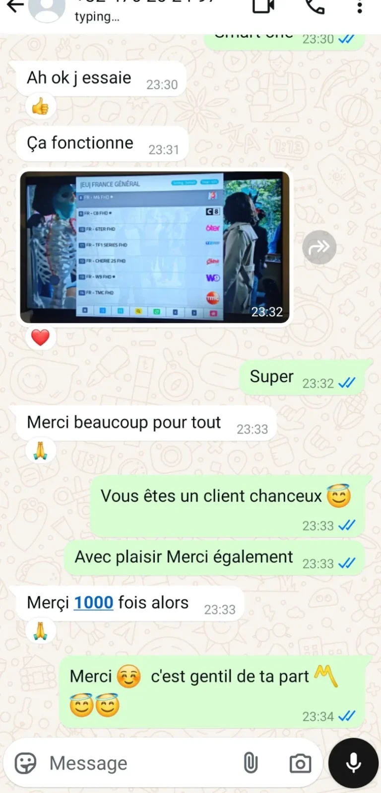 VIP IPTV | Le Meilleur abonnement IPTV France 2026 24 avis-client-whatsapp-3