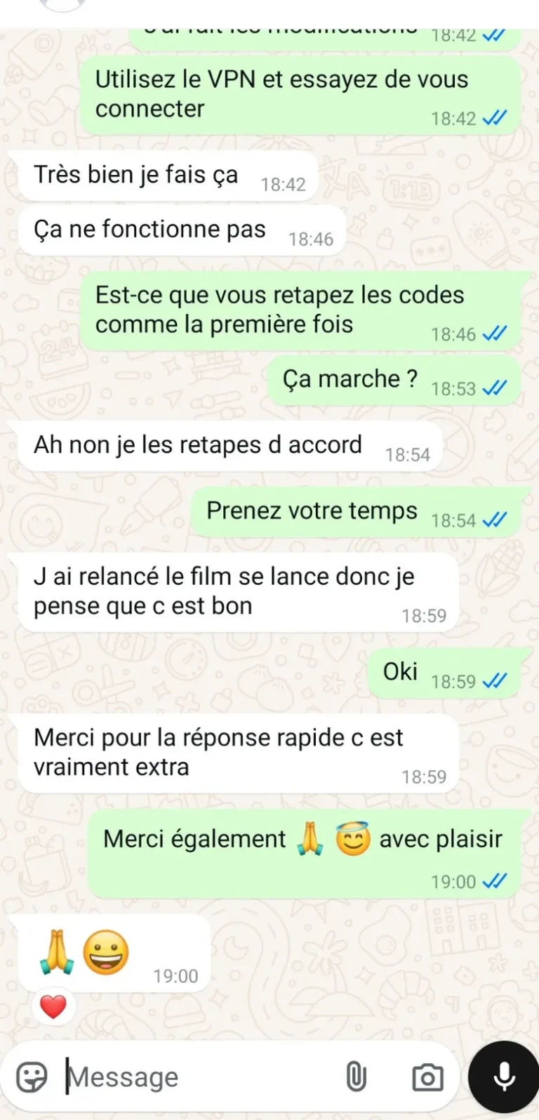 VIP IPTV | Le Meilleur abonnement IPTV France 2026 25 avis-client-whatsapp-4